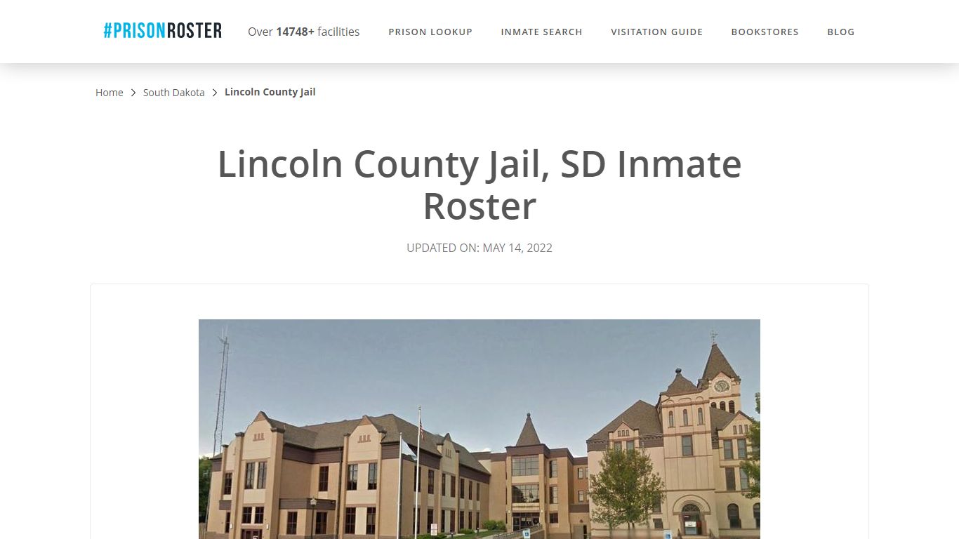 Lincoln County Jail, SD Inmate Roster